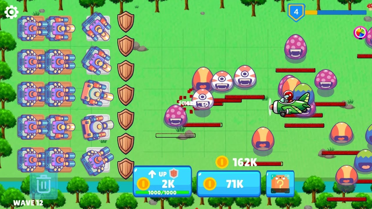 Merge Turret: Monster Defense