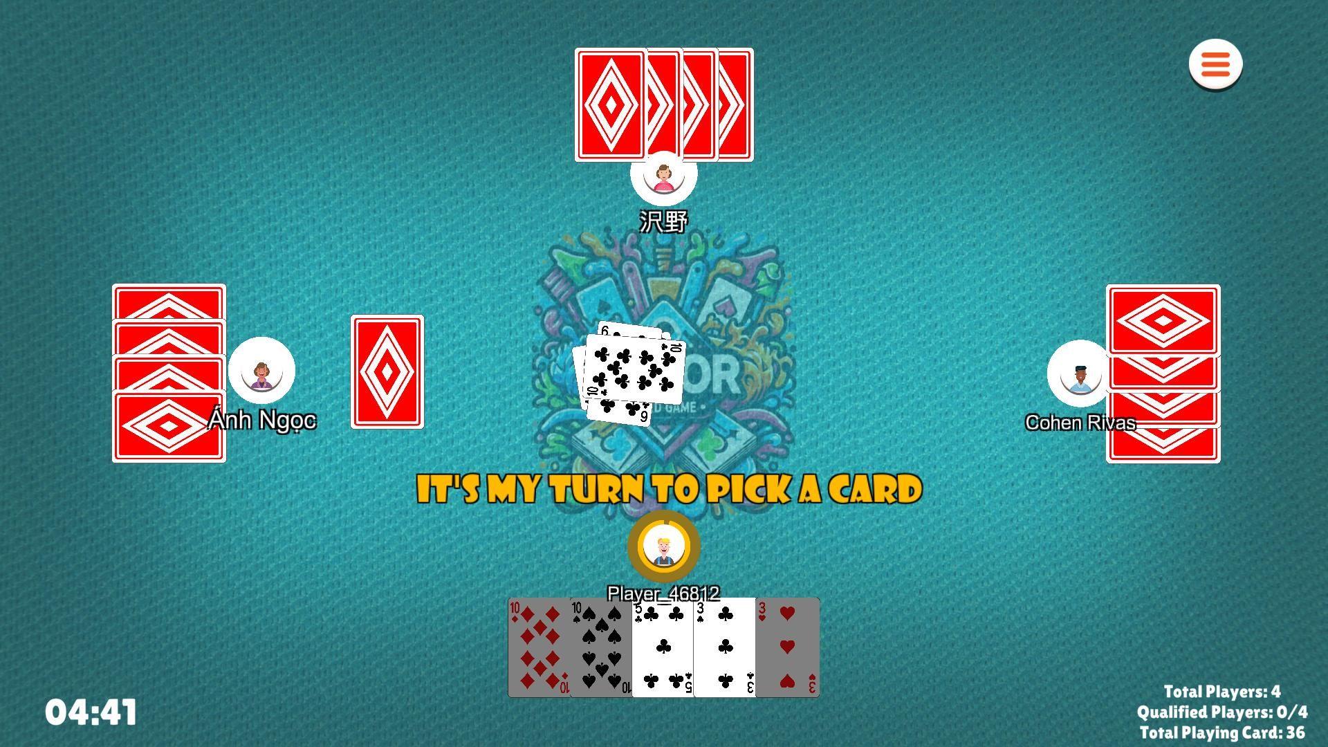 Color Clash - Multiplayer Card Game