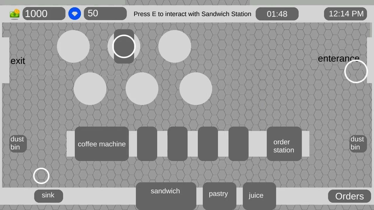Restaurant Game Prototype